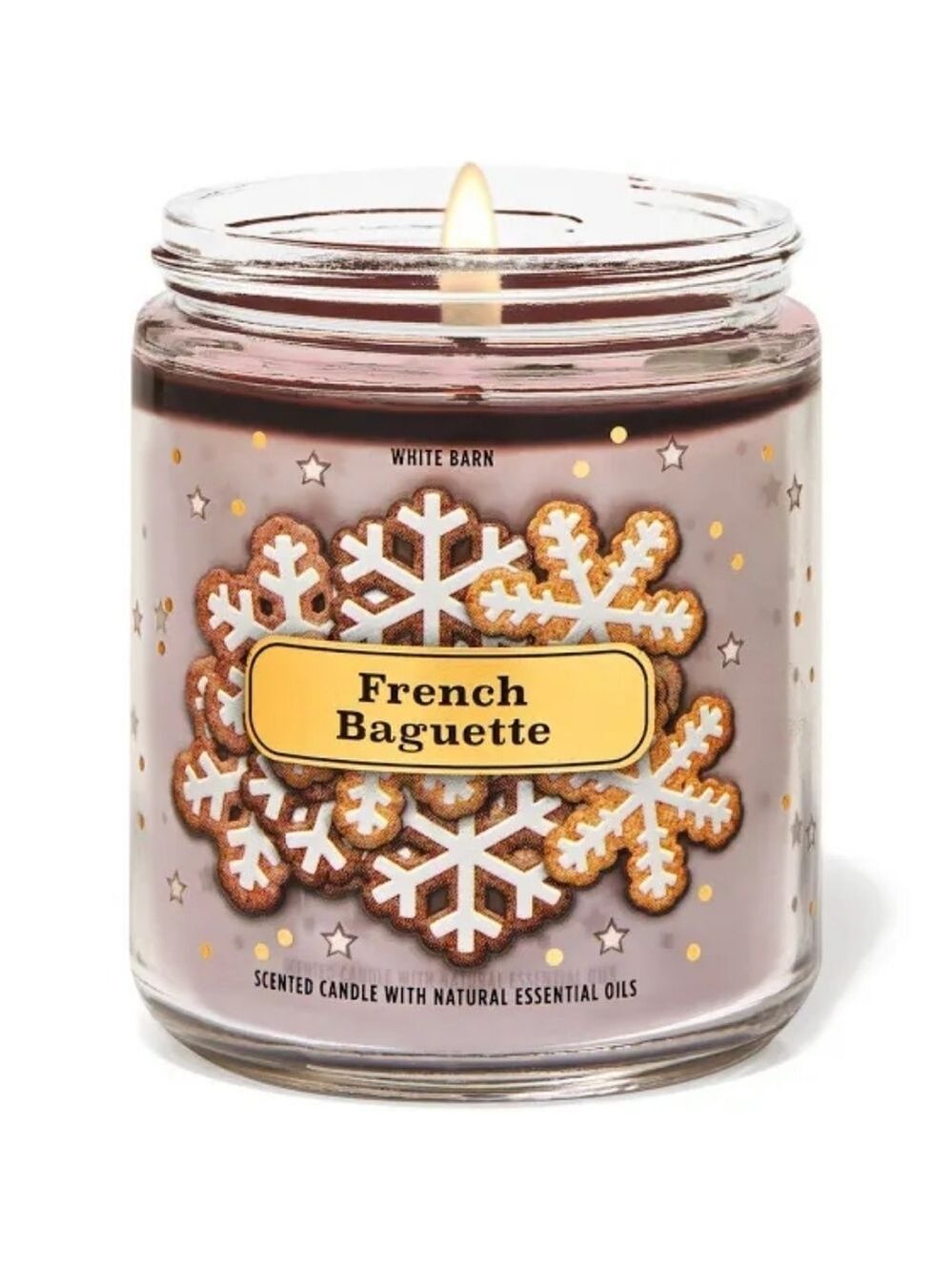 French Baguette Single Wick Scented Candle | NEW |White Barn | Bath & Body Works - Picture 3 of 6